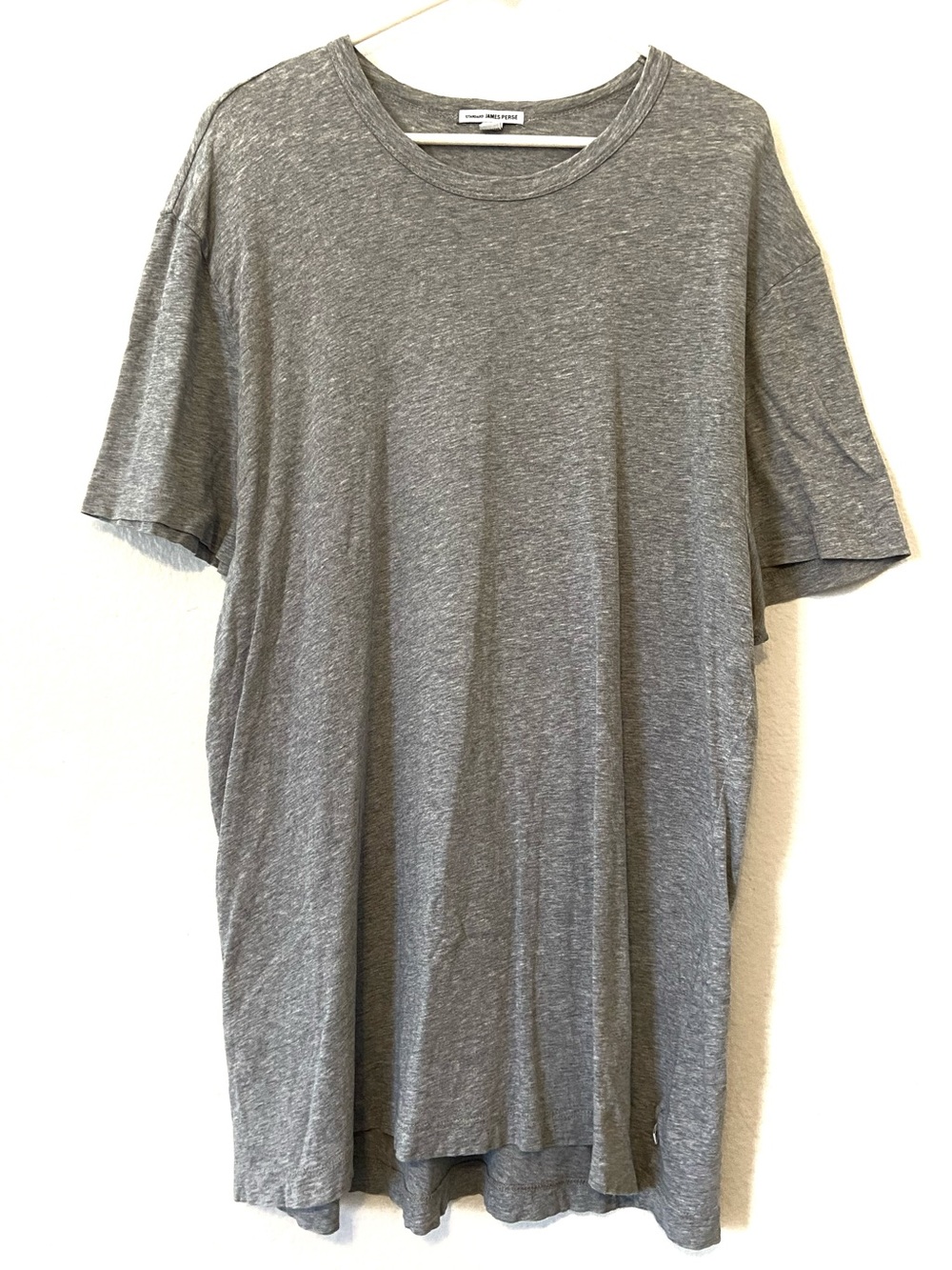 James Perse Grey Short Sleeve Shirt